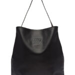 Miumiu Leather Shoulder Bag 5BC117 Black